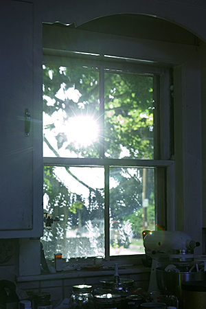 street light outside bedroom window