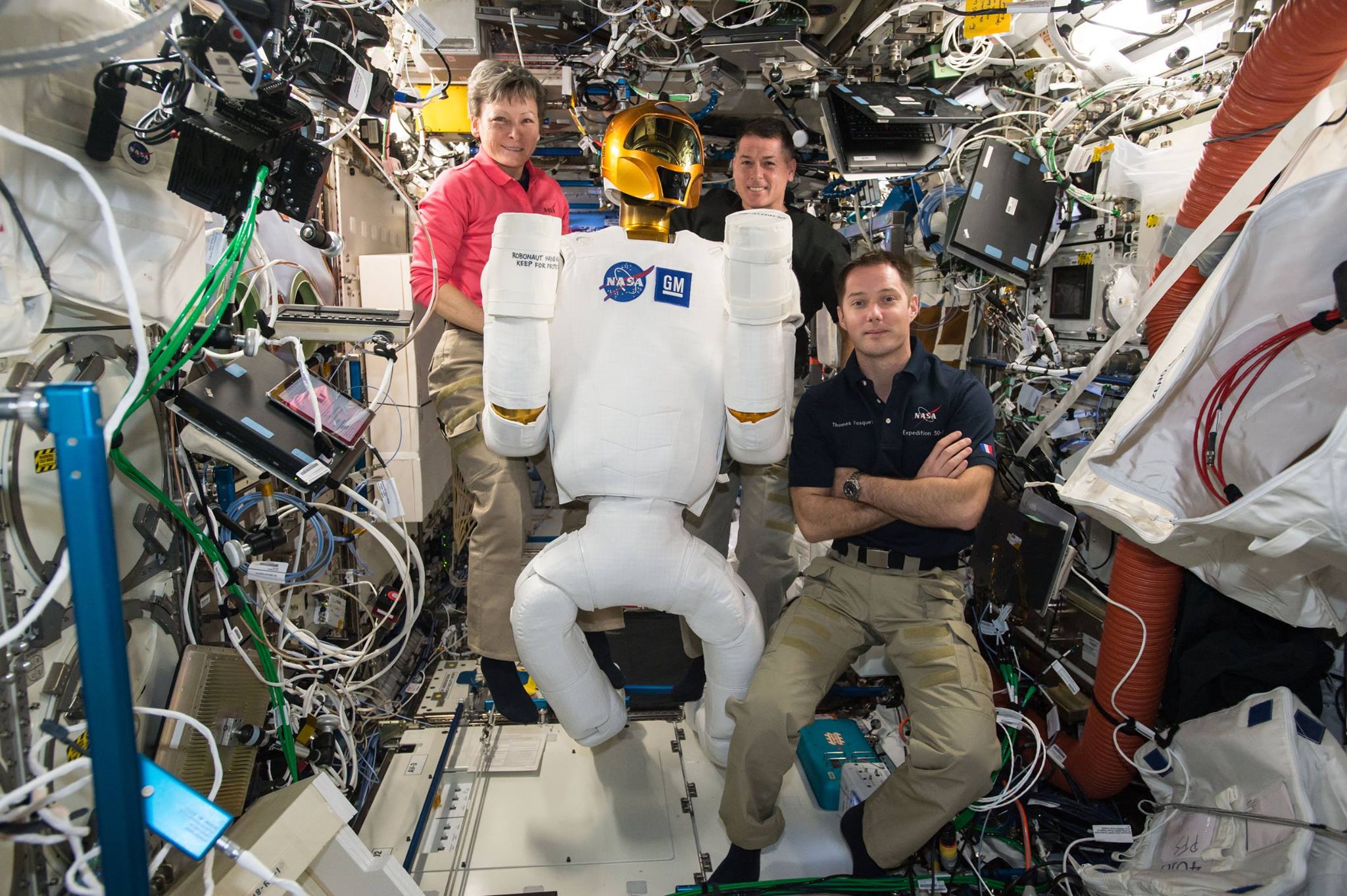 which work with nasa robonaut 2 engineers