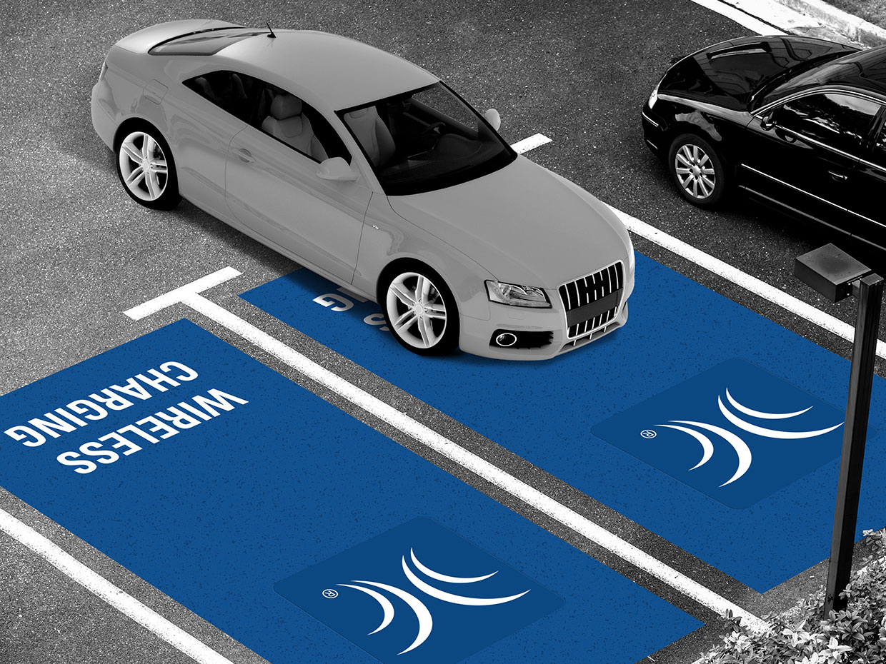 wireless charging car