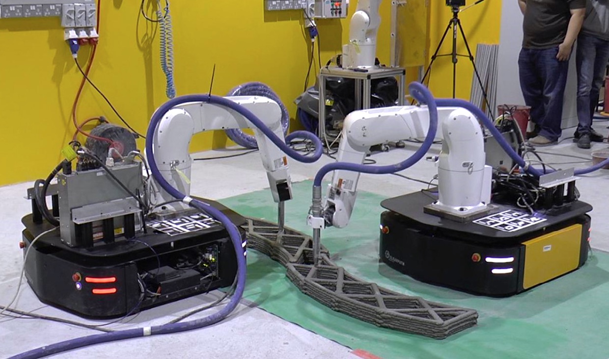 Mobile Robots Cooperate to 3D Print Large Structures IEEE Spectrum