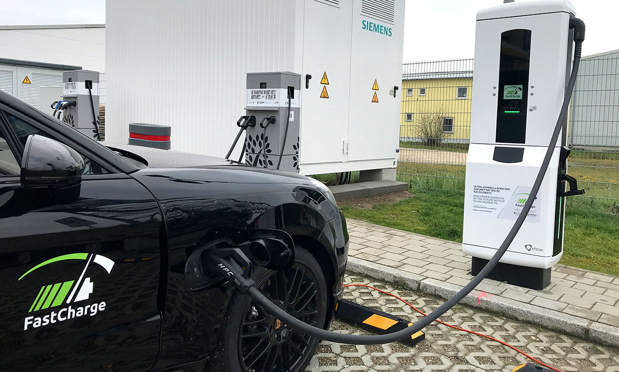 Siemens ev on sale charging station