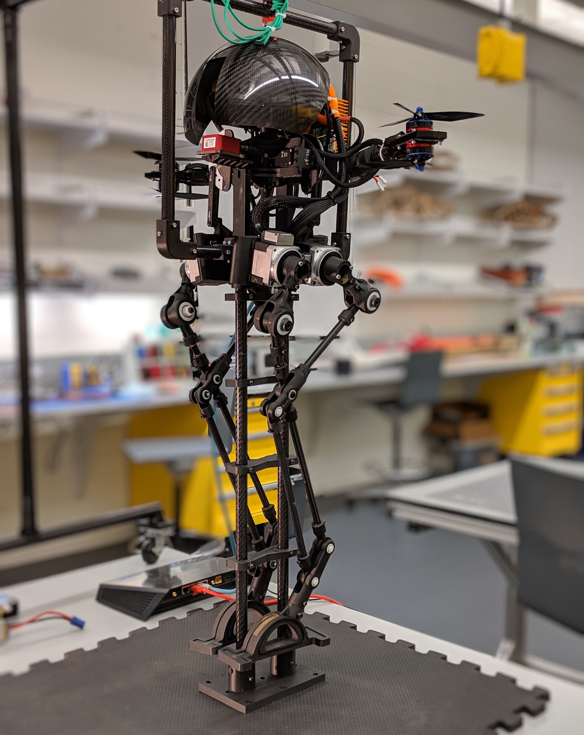 Caltech Building Agile Humanoid Robot by Combining Legs With Thrusters -  IEEE Spectrum