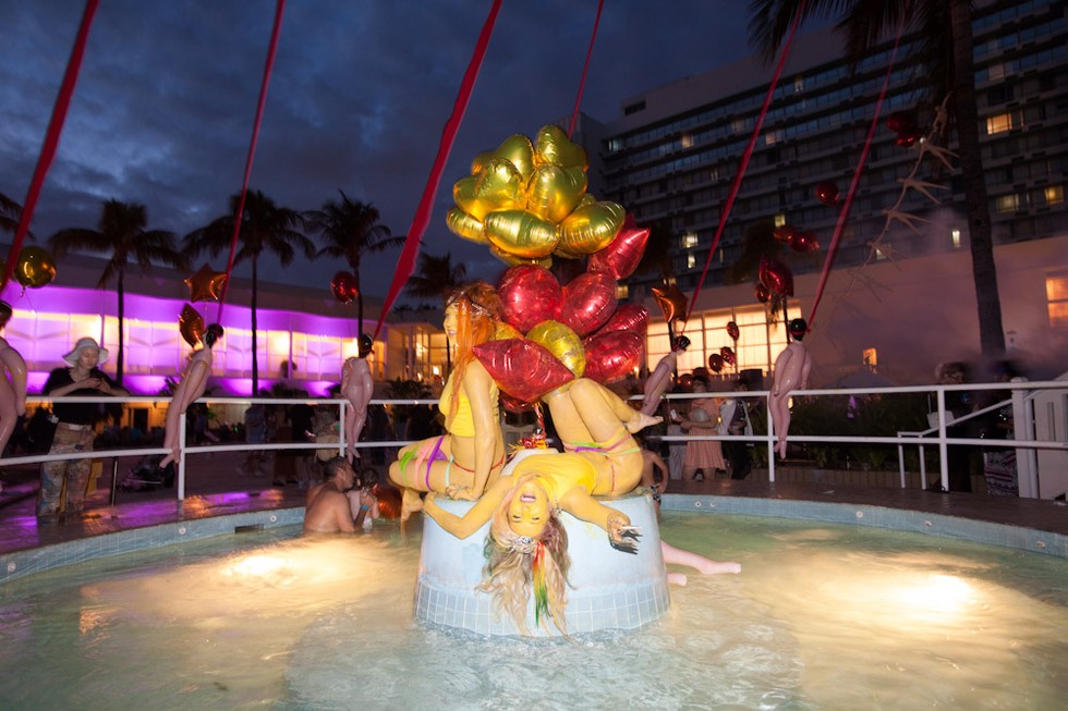 Scenes From The Art Basel Miami Nada Pool Party More Paper