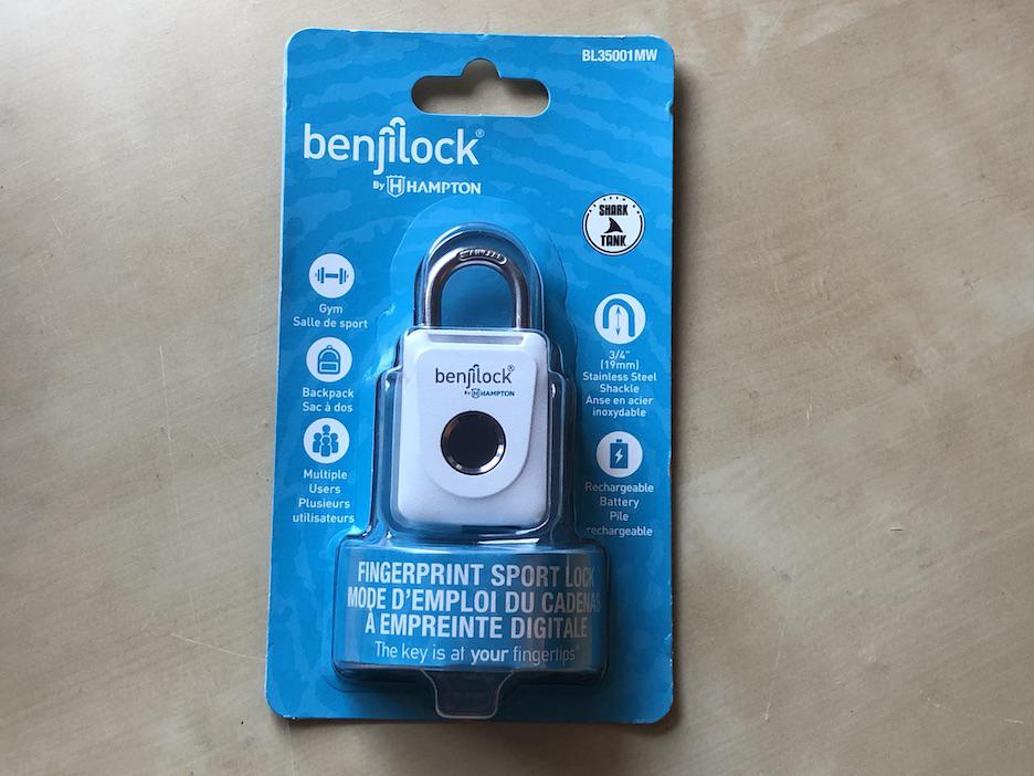 Meet BenjiLock, world's first rechargeable padlock with fingerprint  technology