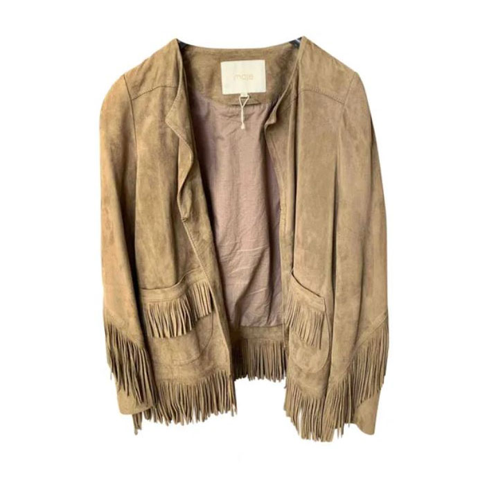 maje suede jacket