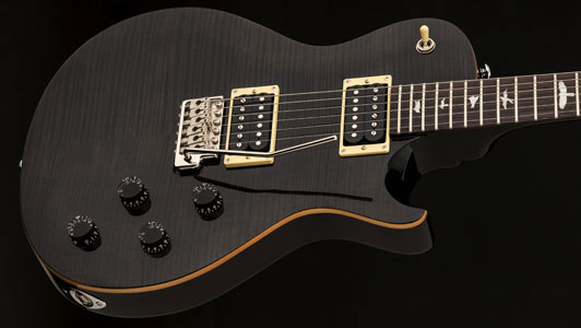 prs se mark tremonti custom electric guitar gray black