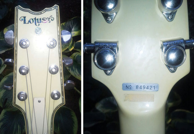lotus guitar serial number lookup