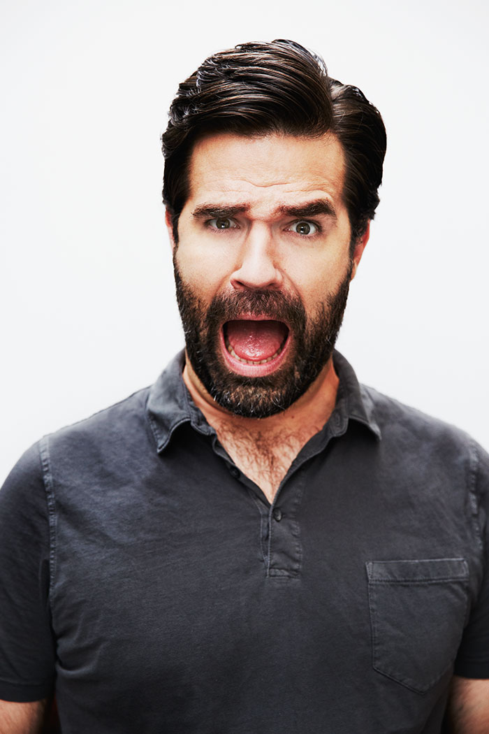 Rob Delaney chest