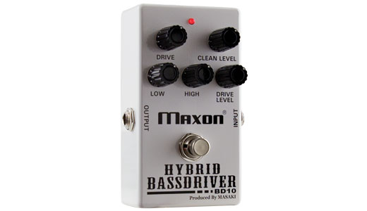 AD200B様 Maxon HYBRID BASSDRIVE Maxon Hybrid Bass Driver BD10 - BASS Demo - YouTube