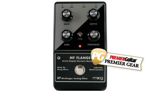 Moog MF Flange Harmonic Manipulator Review - Premier Guitar