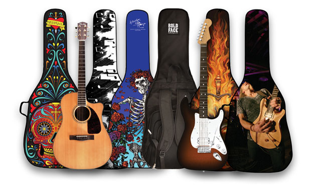 custom guitar bags