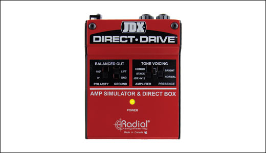 Radial JDX Direct-Drive Active Guitar Amp Direct Box Reviews