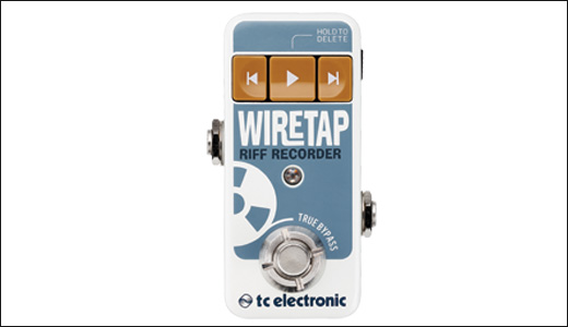 ギター tc electronic WIRETAP Quick Hit: TC Electronic Wiretap Riff Recorder Review - Premier Guitar