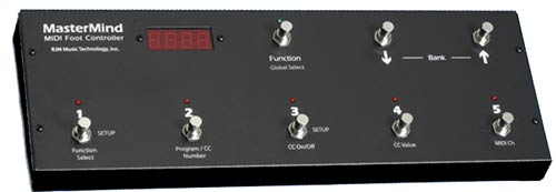【超特価sale開催!】 mind master RJM MIDI controller foot - DTM/DAW