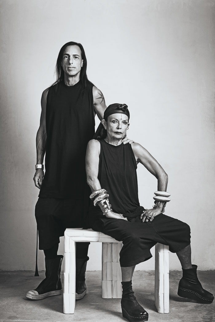 Rick Owens & Michele Lamy: Fashion's Dark Priest and Priestess - PAPER