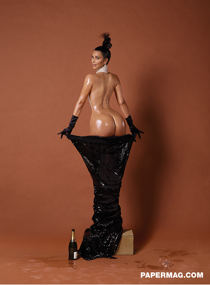 The Kim Kardashian Naked Butt Photos that are Breaking the Internet.