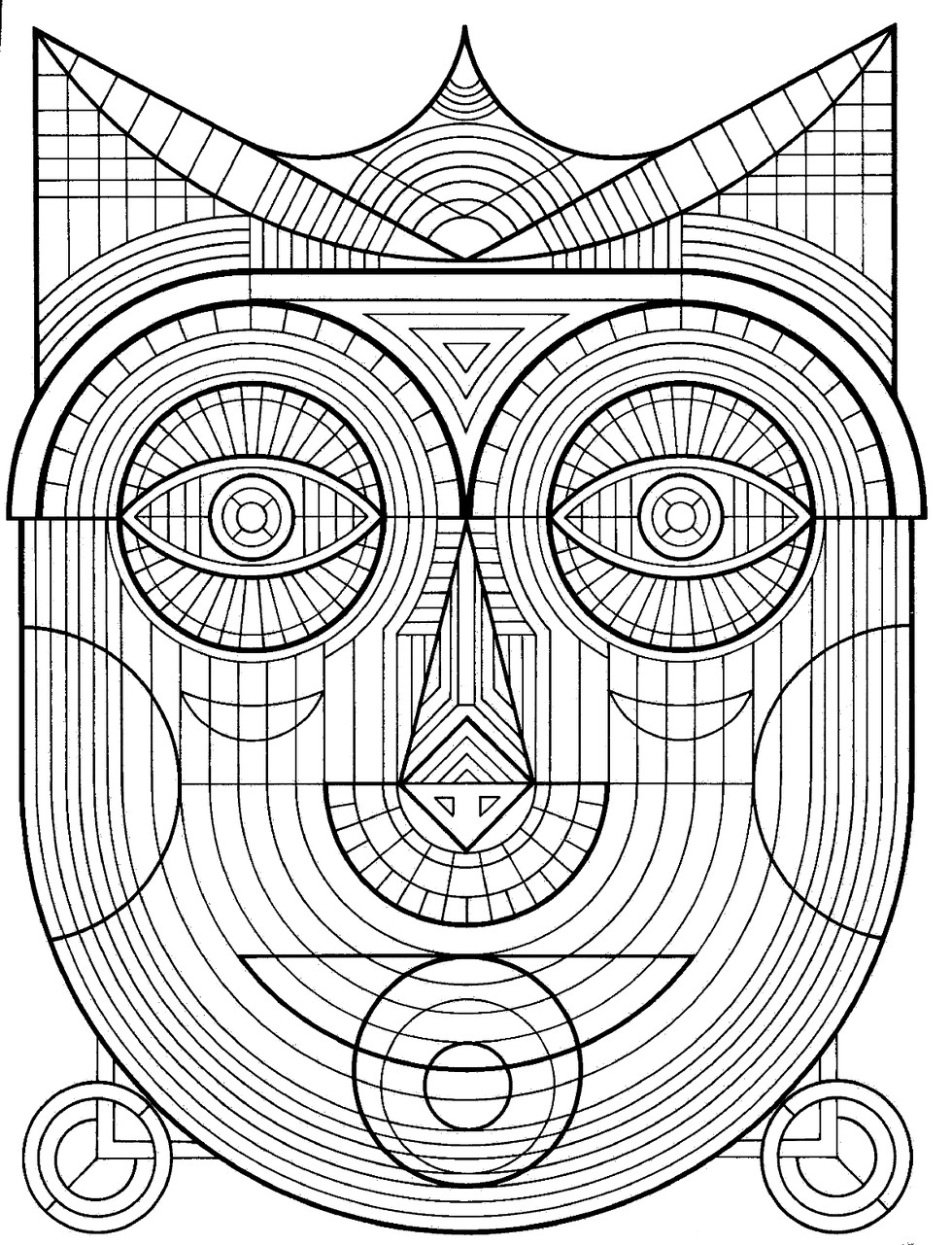 abstract space coloring pages - photo #26