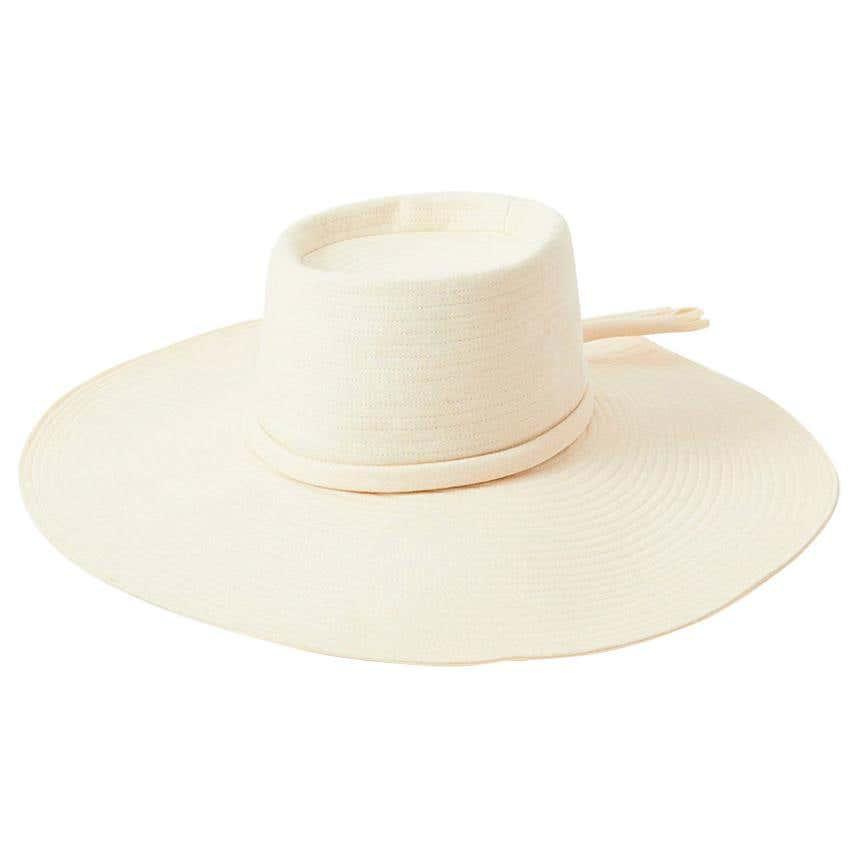 Cream Tone Wide Brim Hat - Coveteur 