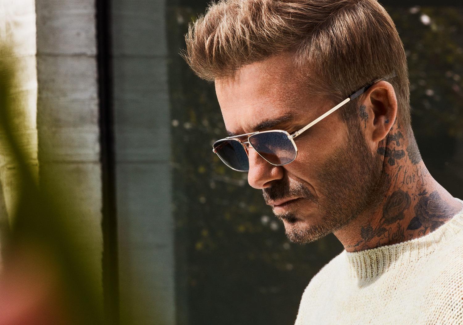 Gli occhiali di David Beckham si ispirano allo stile di Miami - Panorama