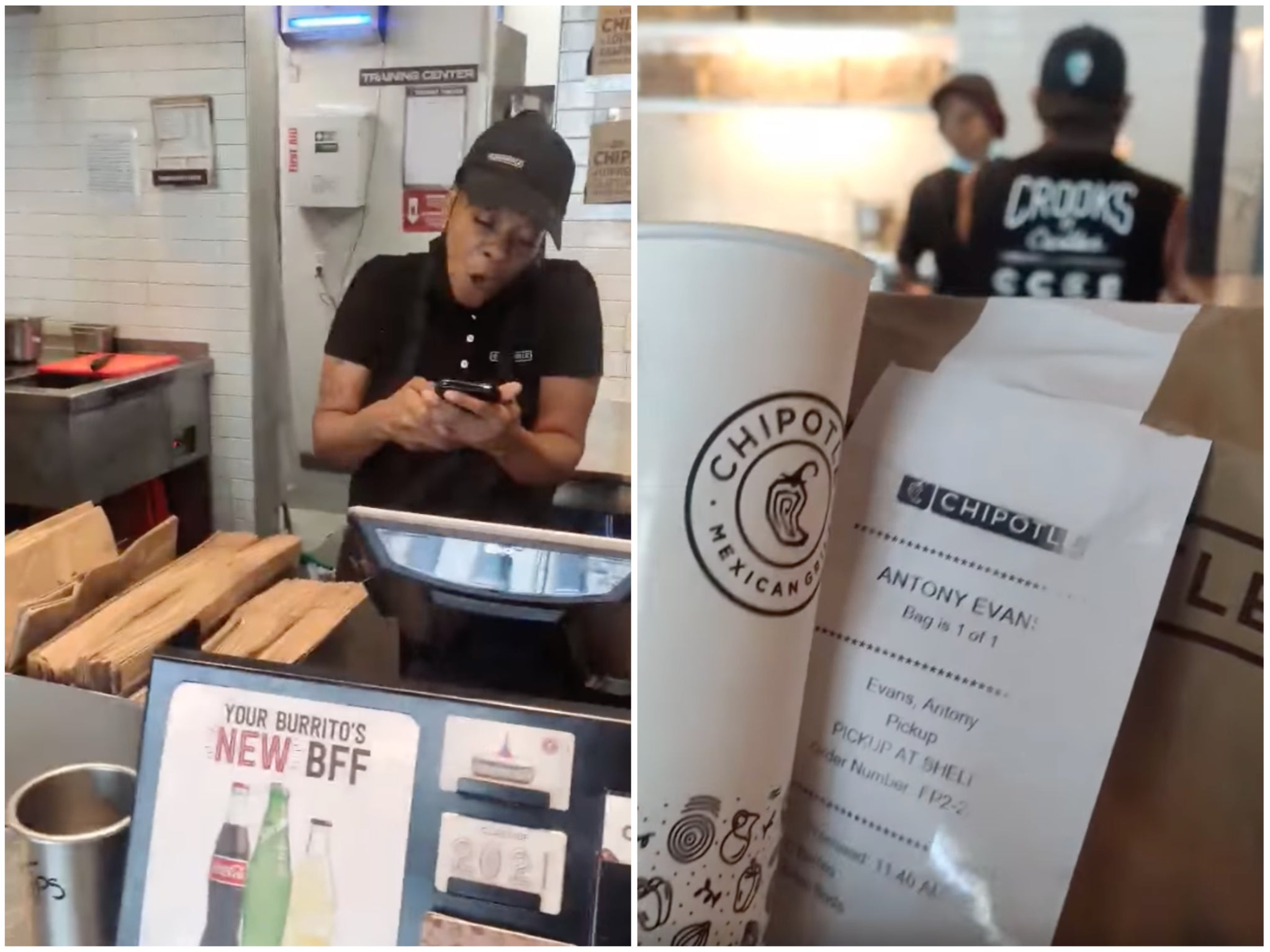 Chipotle worker sacked after hurling scissors at customer | indy100