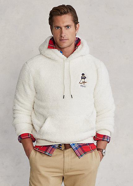 polo bear ski hoodie