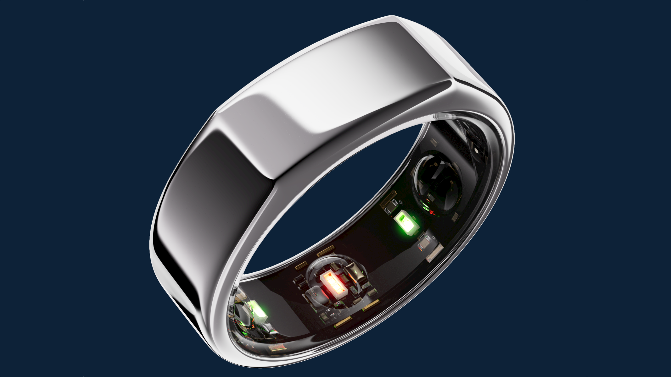 The first smartring has an LED screen, tells time, and accepts calls