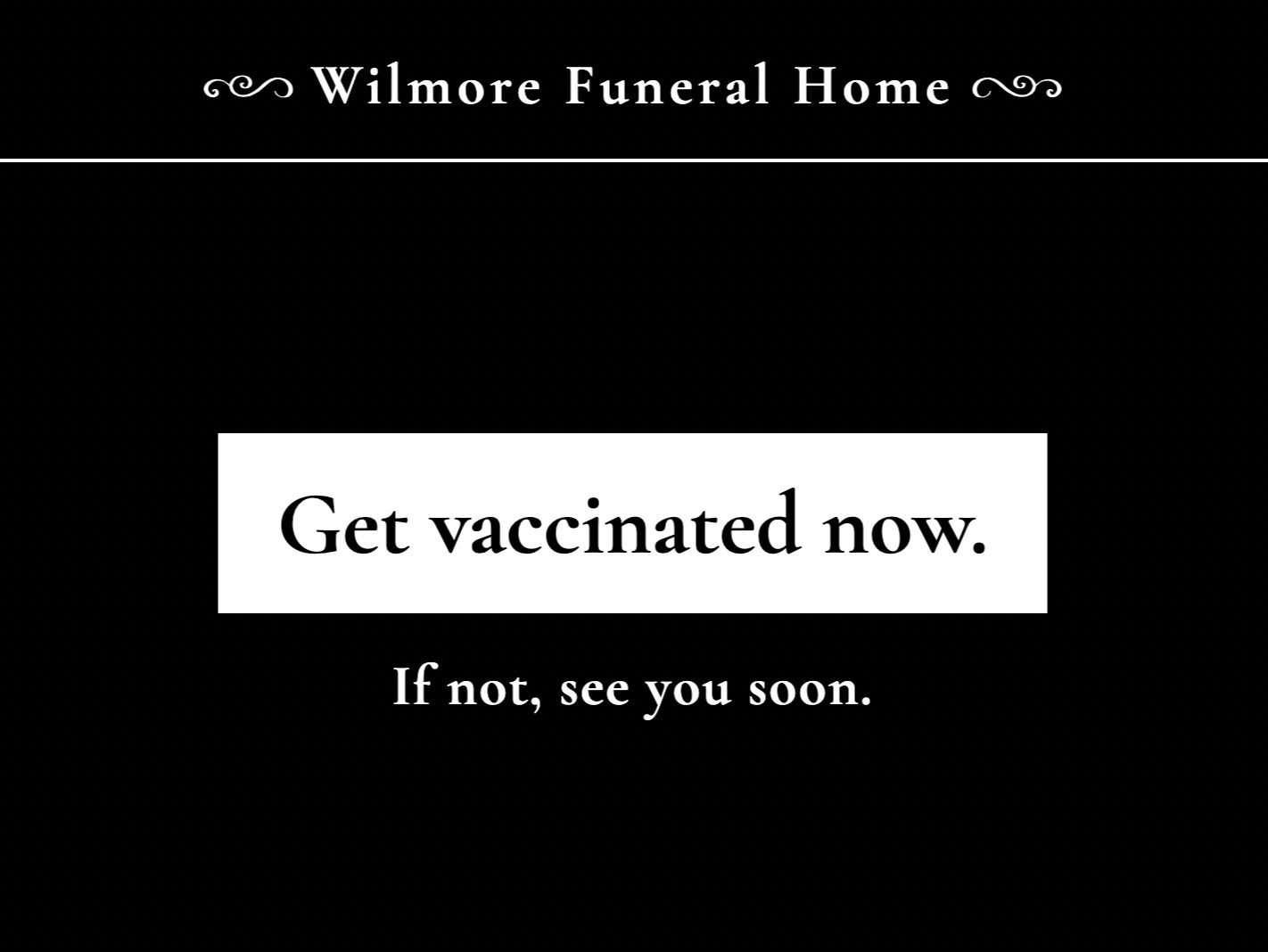 North Carolina truck advertises funeral home with slogan 'don't get  vaccinated' in pro-vaccine publicity stunt | indy100