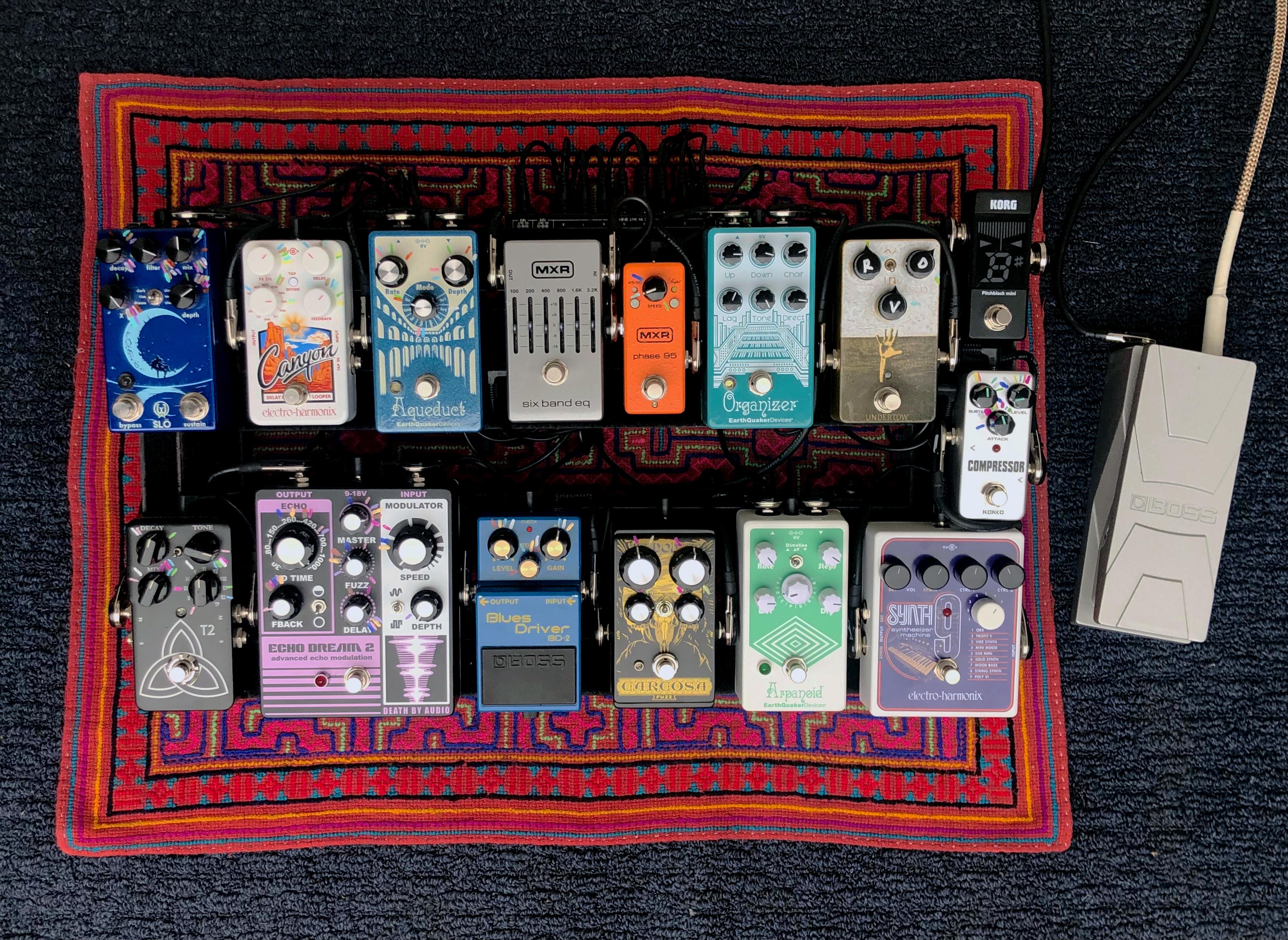 GUITAR & BASS MODULAR MINI PEDALBOARD