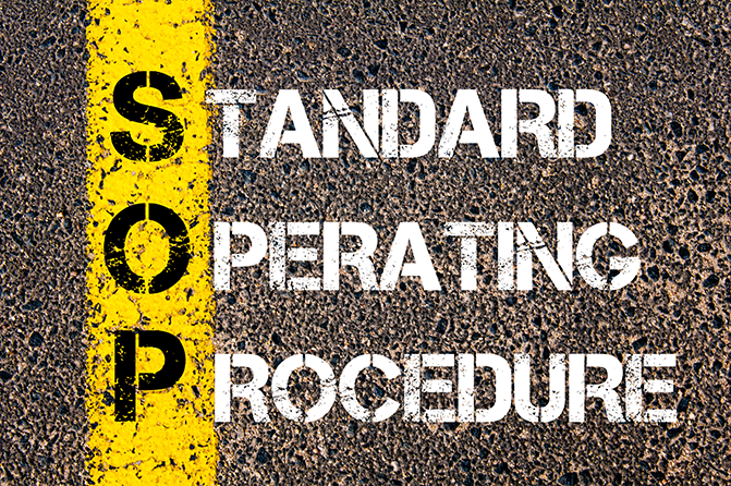 Standard Operating Procedures