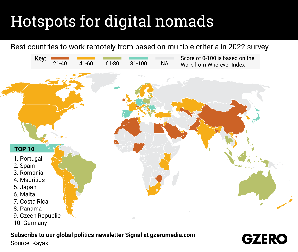 Graphic Truth: How powerful is your passport? - GZERO Media