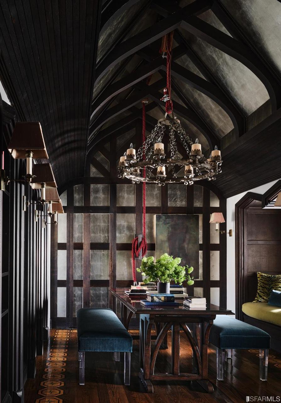 A hospitality mogul's over-the-top 1930s Tudor manse in Pac