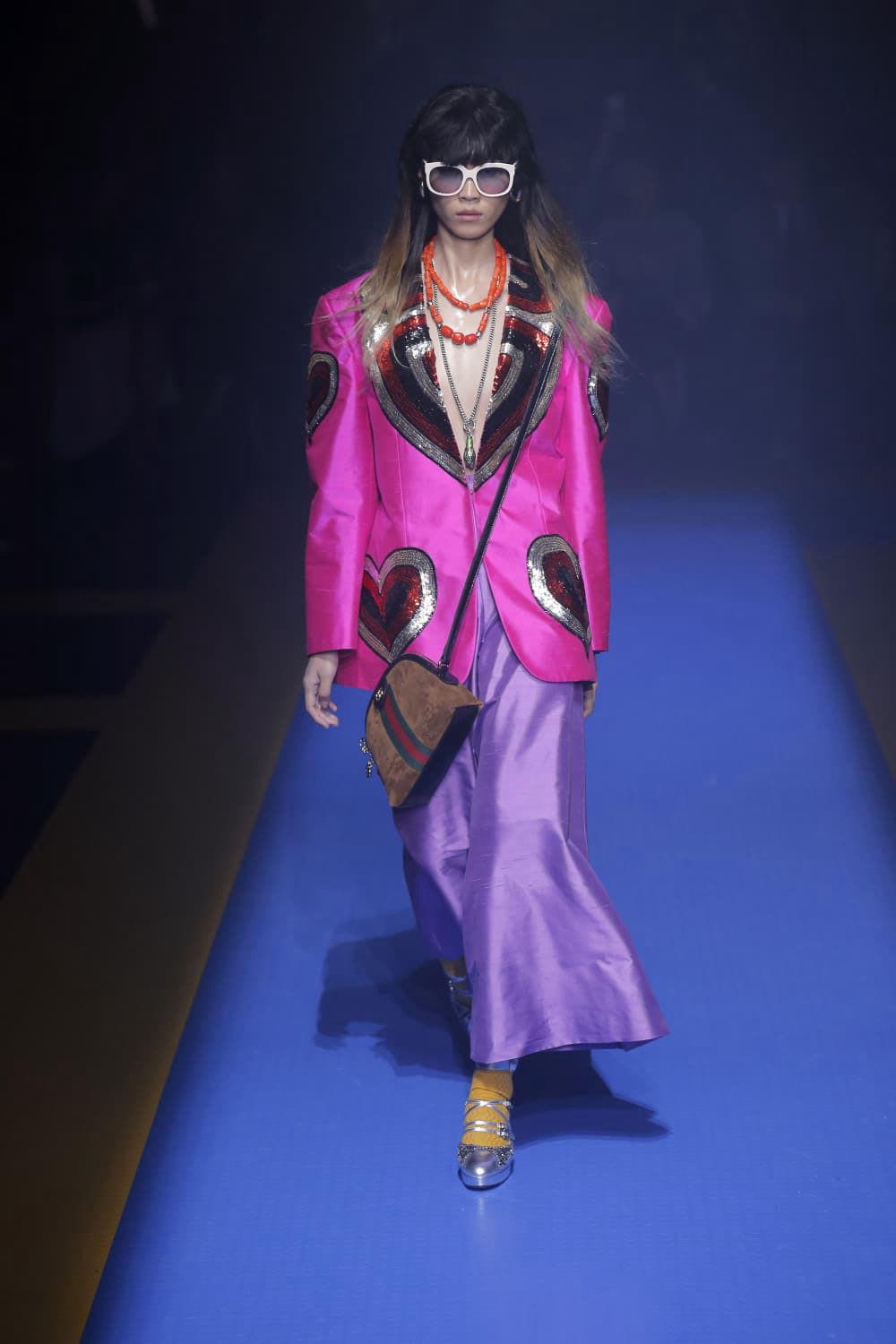 Fashionista Walking in Fendi Gucci Prada and Louis Vuitton · Creative  Fabrica