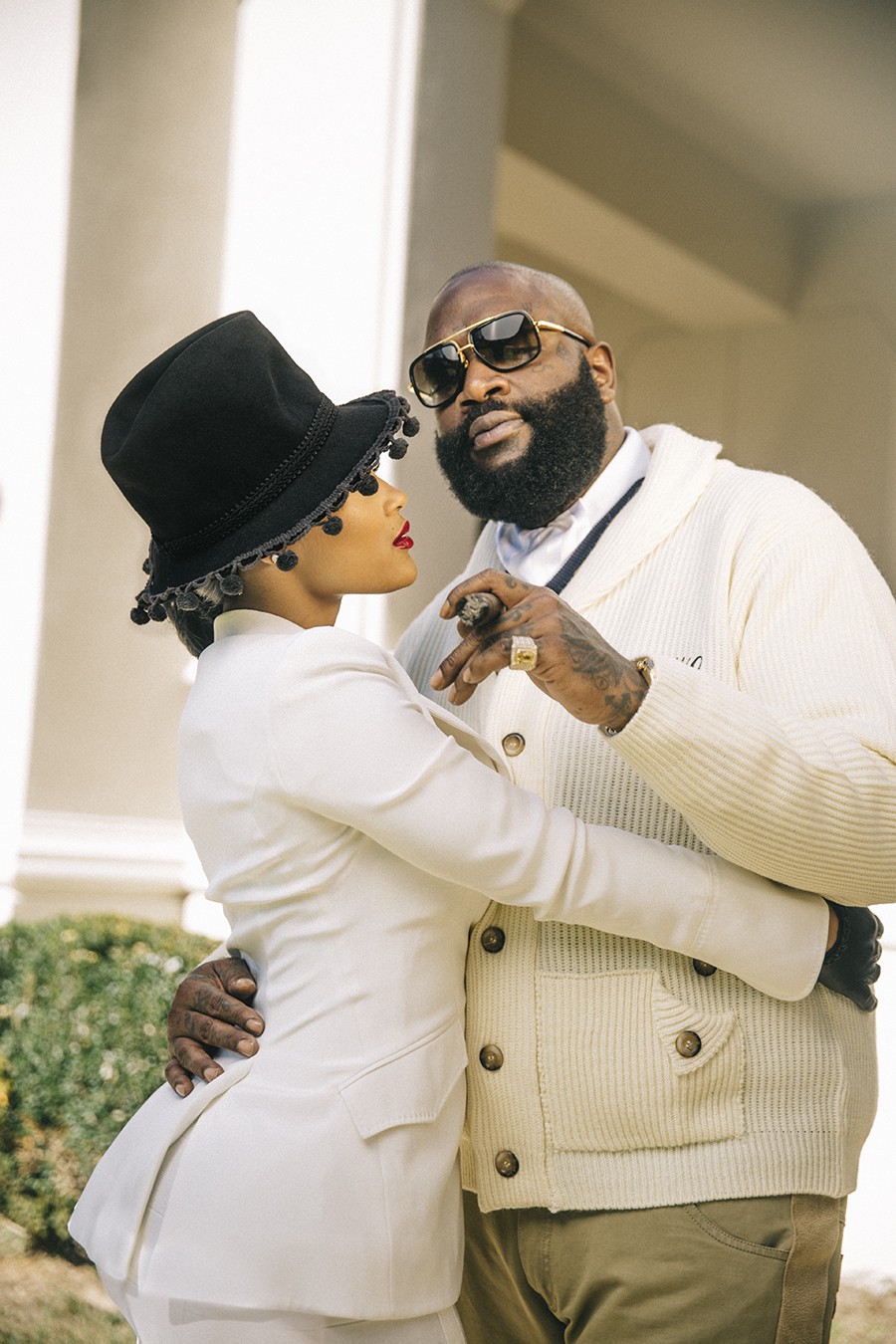 Rick Ross and Lira Galore Pose For Paper Magazine... | Lipstick Alley