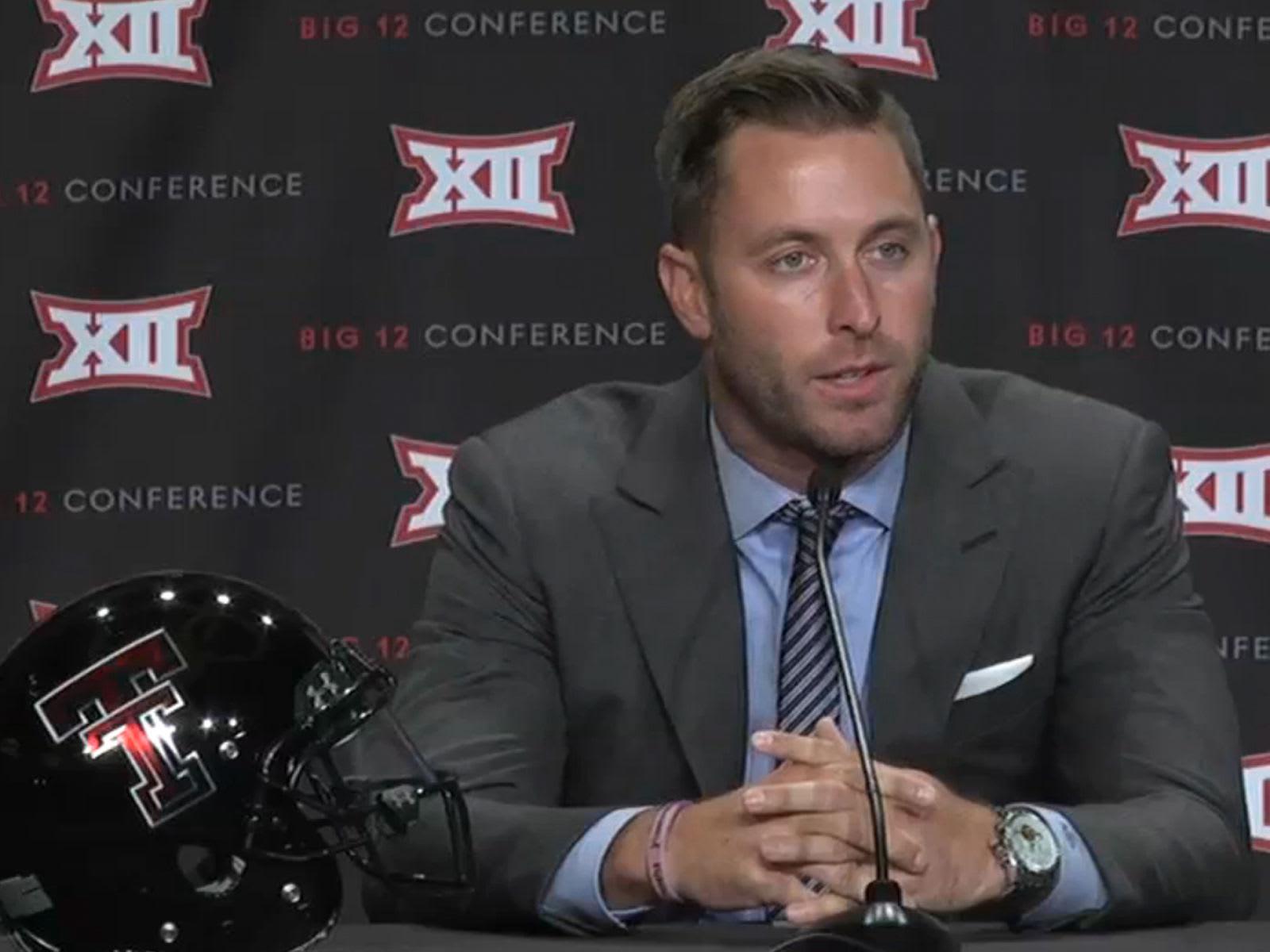 Nearly nude photo of Texas Tech's Kliff Kingsbury eclipses silly watch  controversy