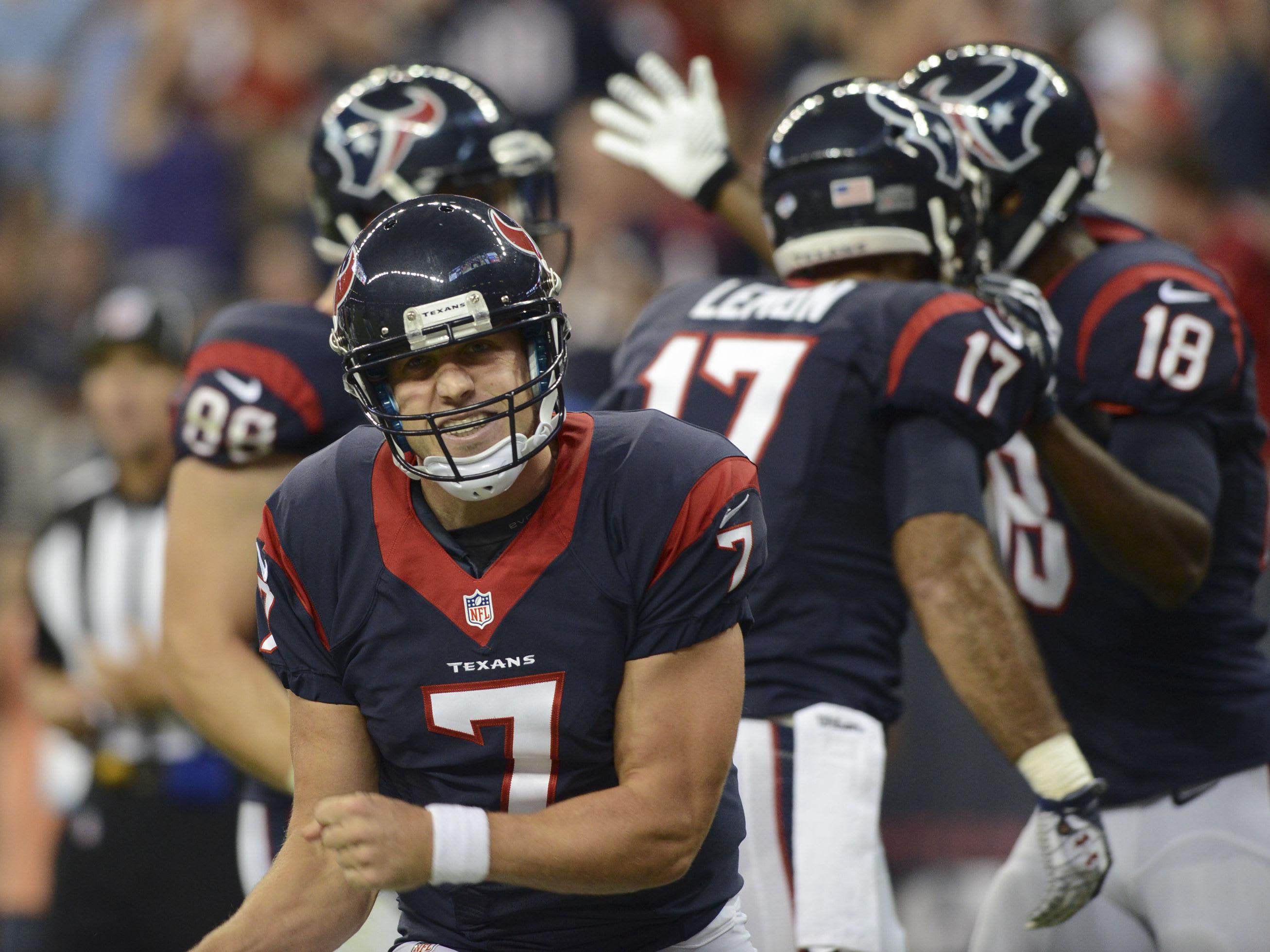 Texans QB Case Keenum fighting for roster spot - Battle Red Blog