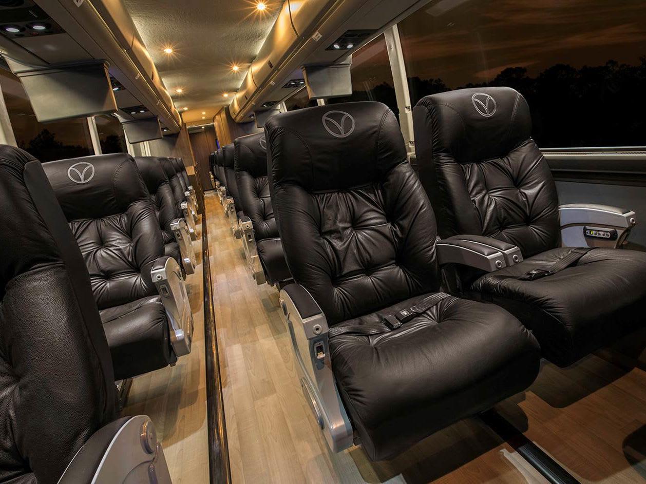 luxury class a bus
