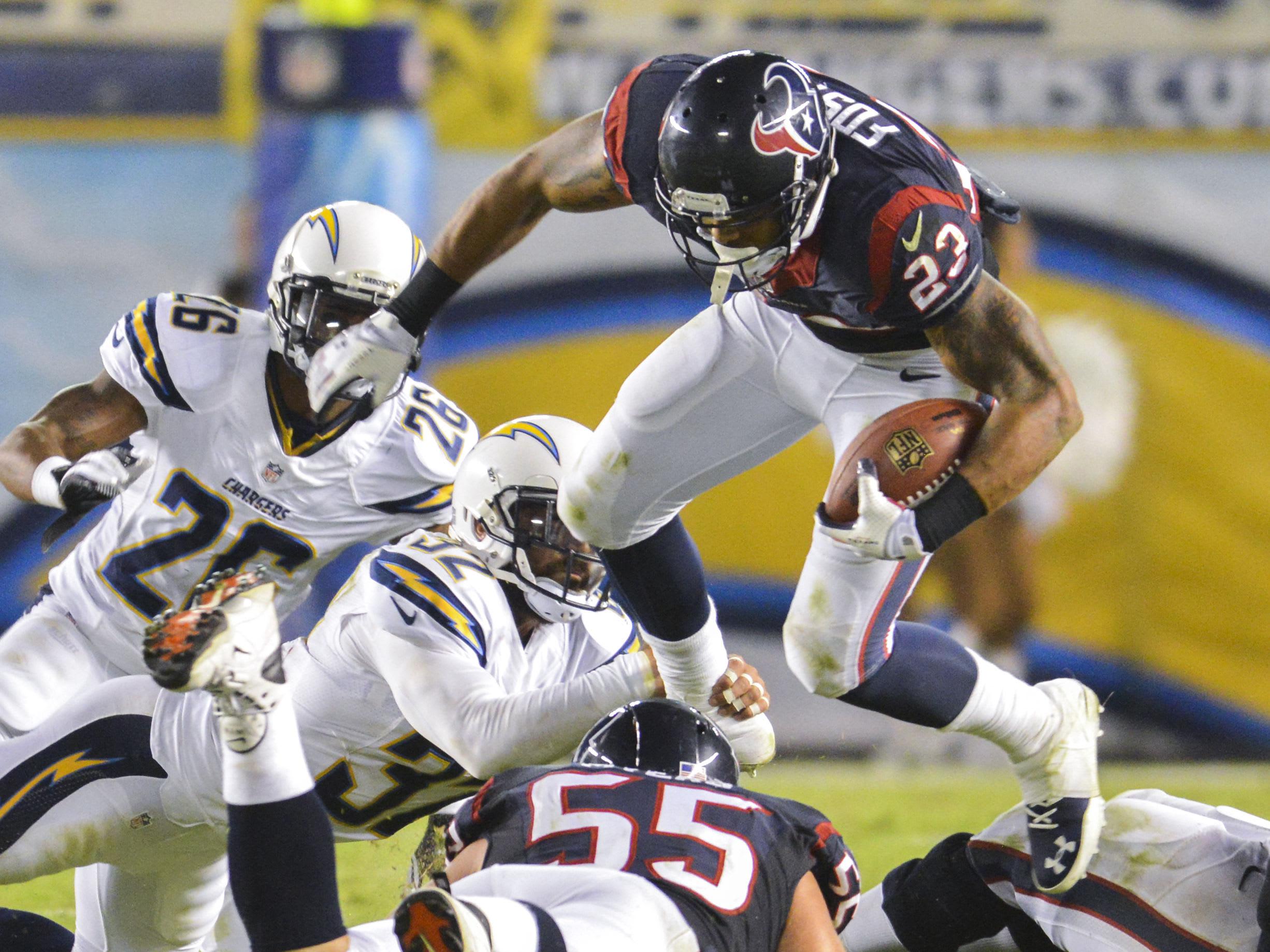 NFL on X: Arian Foster's jersey collection is crazy impressive. 