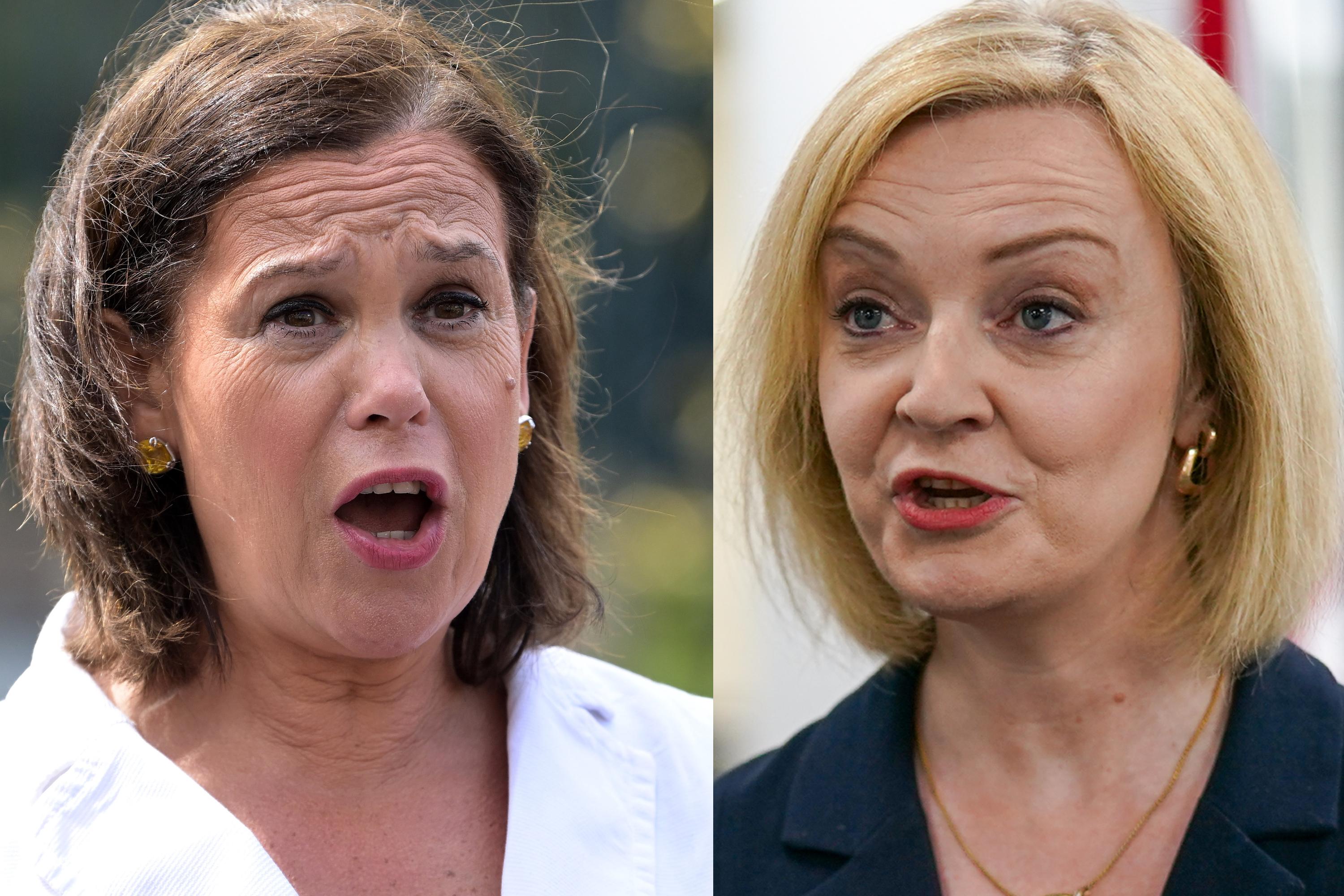 Sinn Fein group mocks Liz Truss after she claims they are 'driving a wedge' between UK and NI