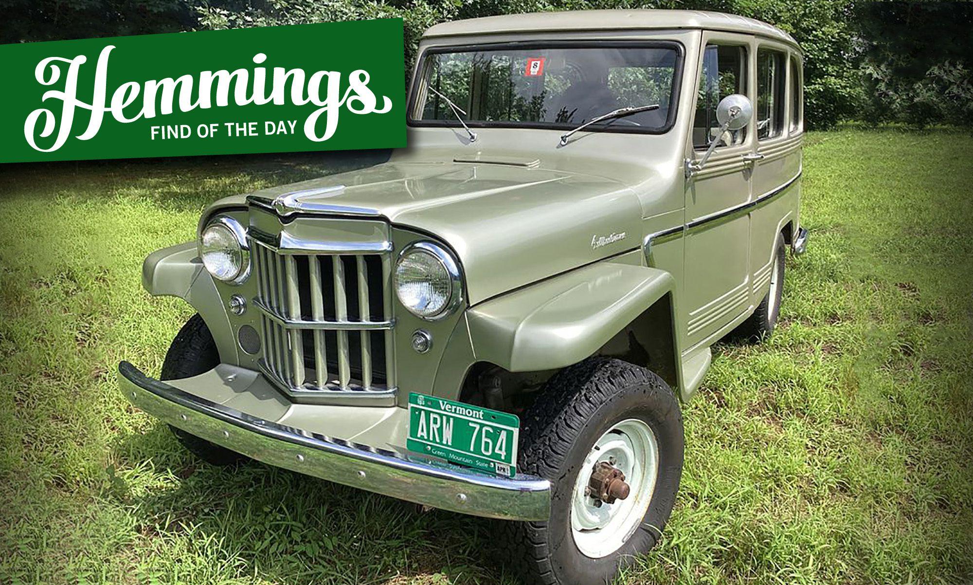 Unrestored 1963 Willys station wagon still has its overhead-cam six and even much of its original paint