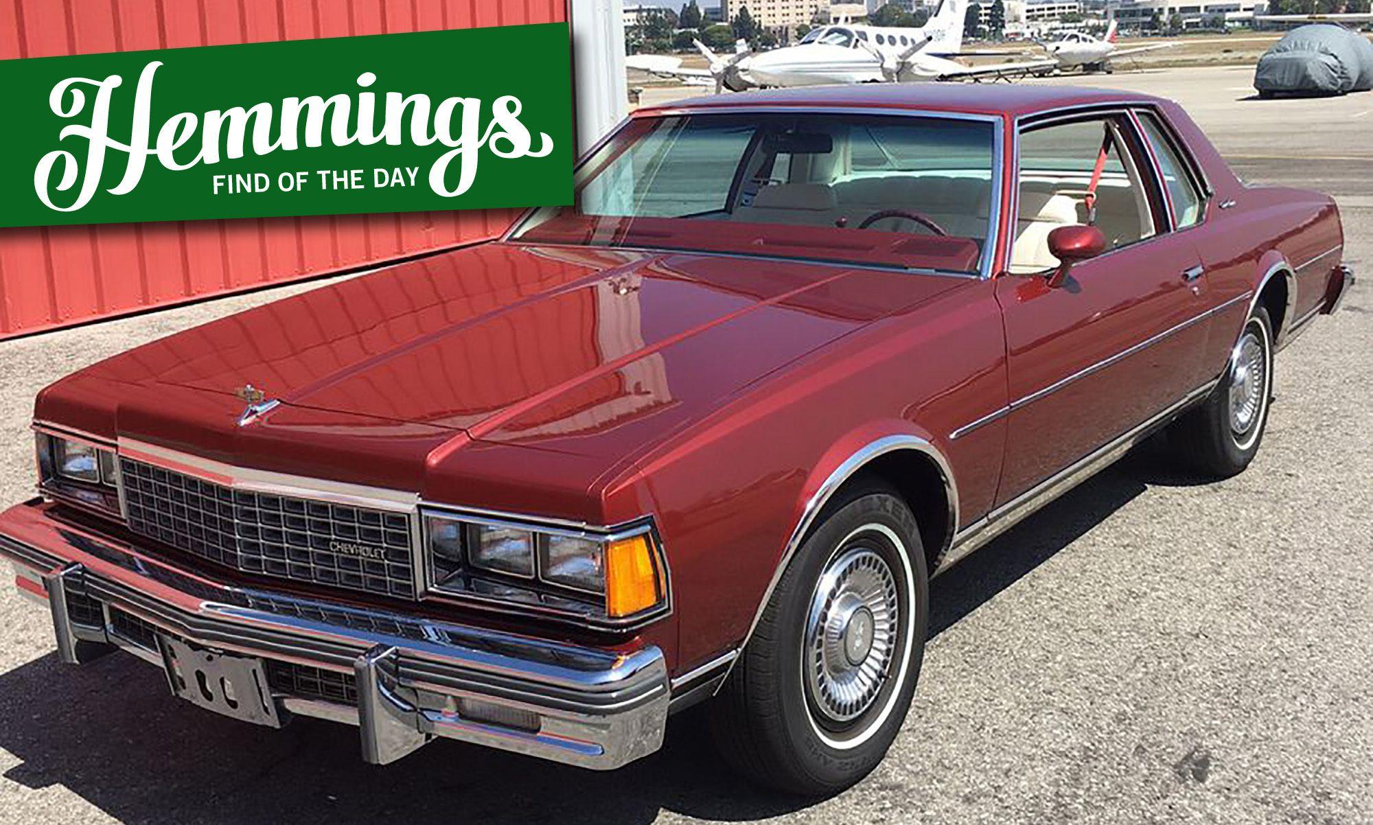 There's unrestored, there's preserved, and then there's this immaculate 5,000-mile 1978 Chevrolet Caprice Classic coupe