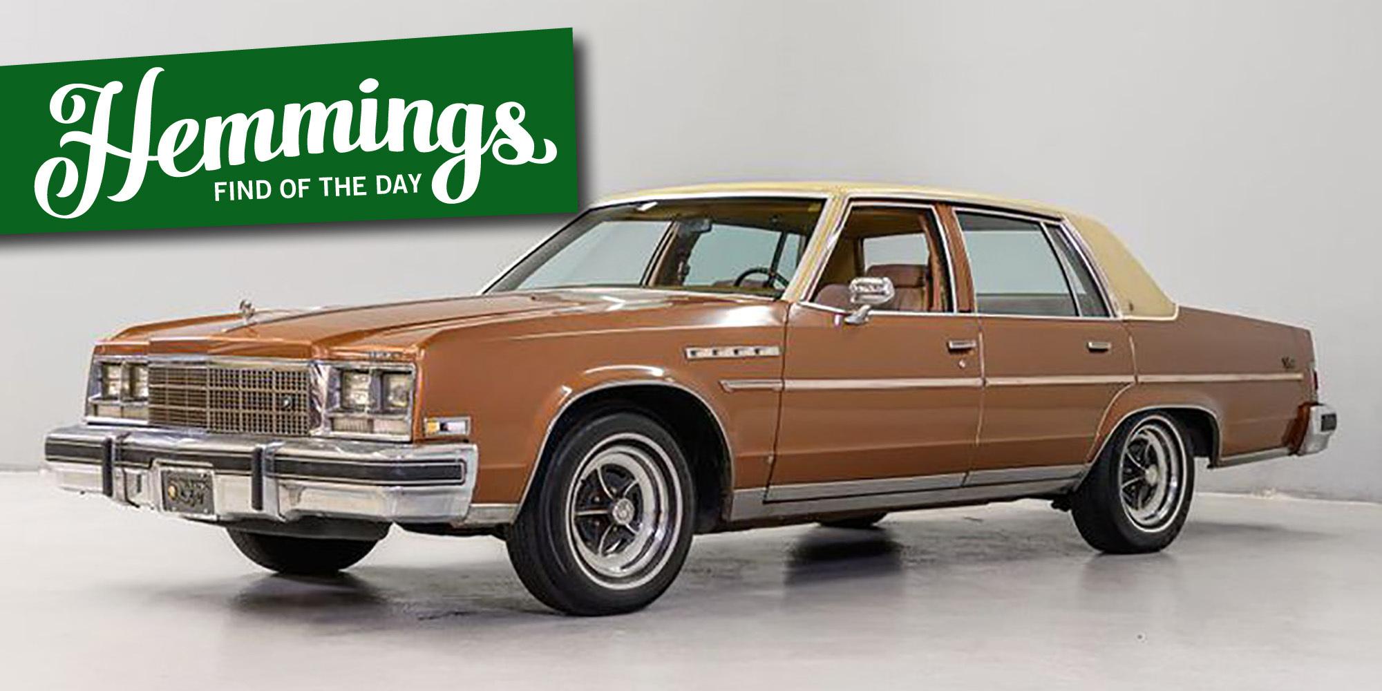 Unrestored 1979 Buick Electra Limited sedan could make for the perfect throwback road trip car