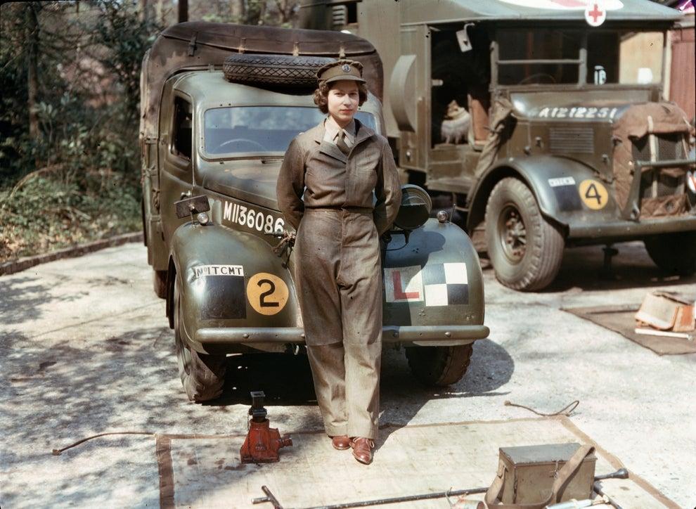 United Kingdom's first truck-driving queen dies at 96