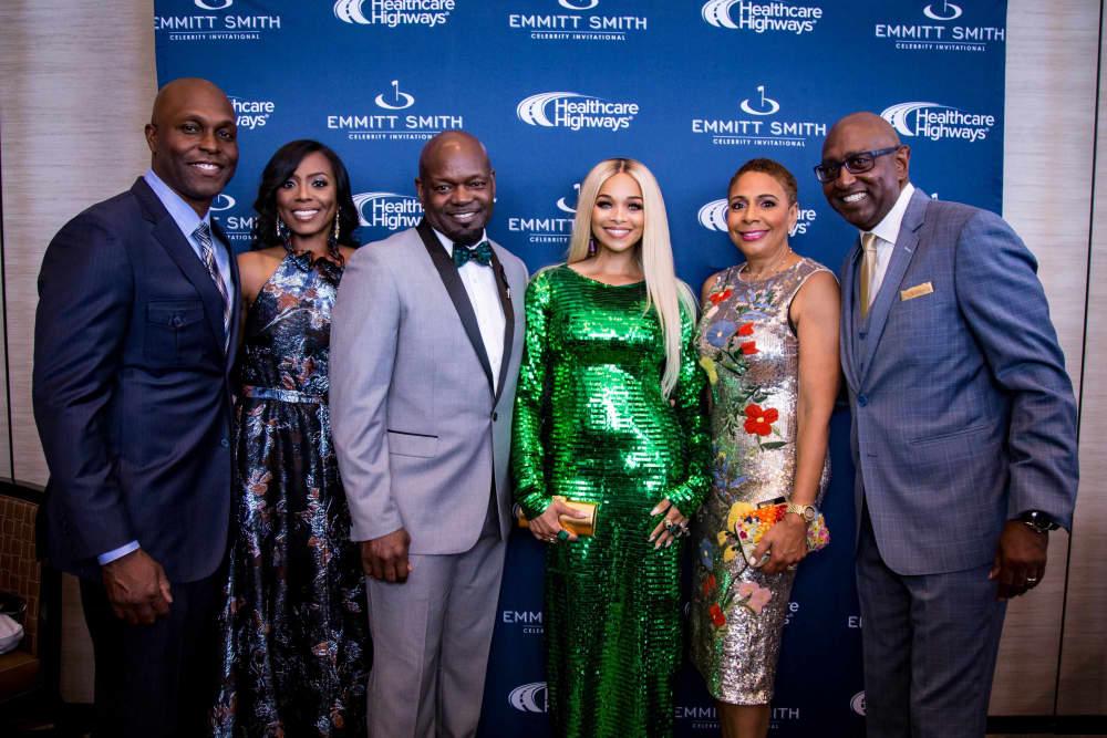 Pat Smith tears up the dance floor at Emmitt Smith Celebrity Invitational  Gala - CultureMap Dallas