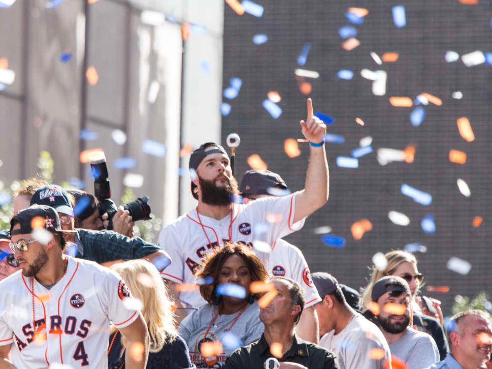 1 million reasons to love the Astros: Orange crush stirs up wild, wonderful  celebration at epic World Series parade - CultureMap Houston