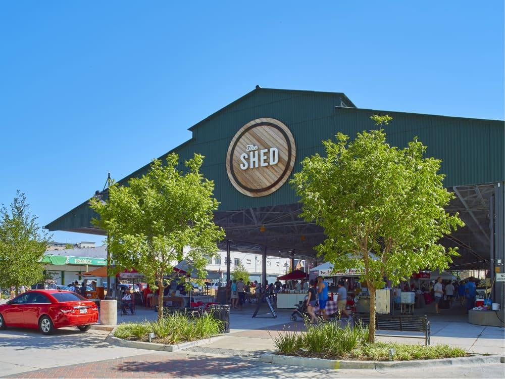 Best Place to Eat, Shop in Dallas  Harvest Lofts Retail @ Dallas Farmers  Market