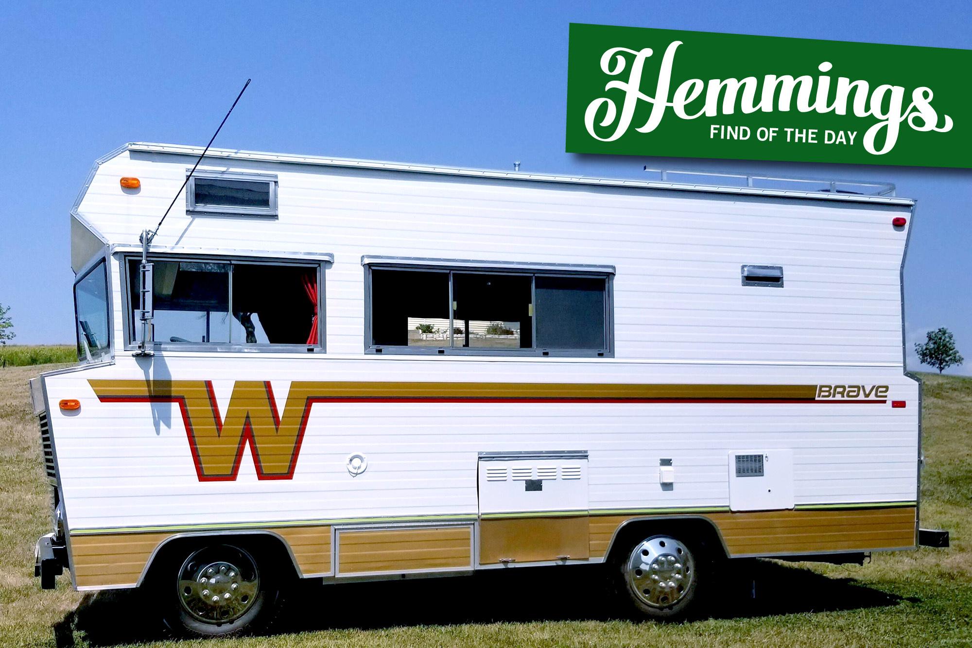 Retro quirky 1972 Winnebago Brave D18 has far more charm than modern RVs