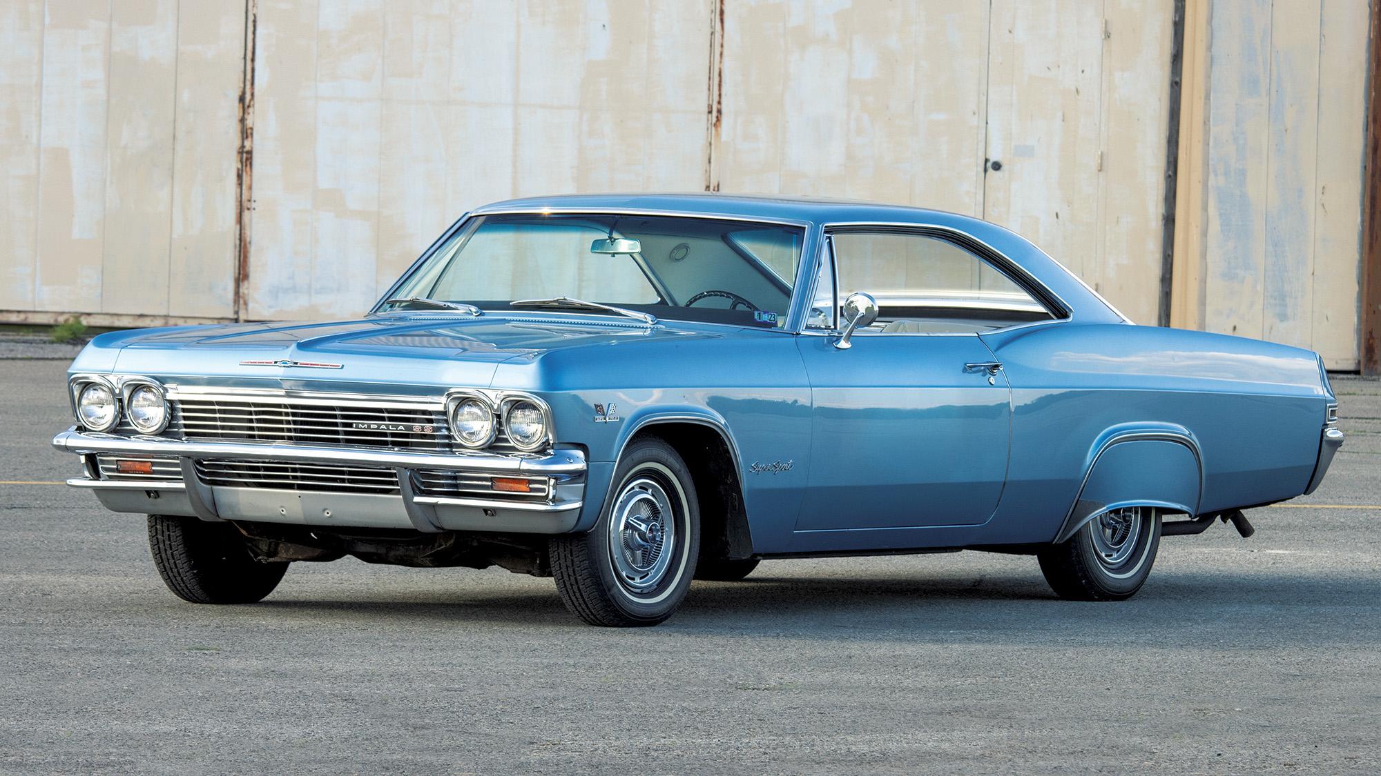 He didn't get the 396 he wanted, but he still kept his 1965 Chevrolet Impala SS since it was new