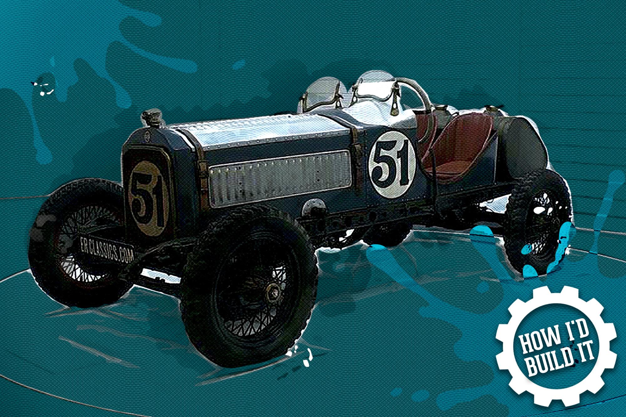 This 1929 Durant speedster is nearly perfect, but I'd still make a few changes. Here's how I'd build it.