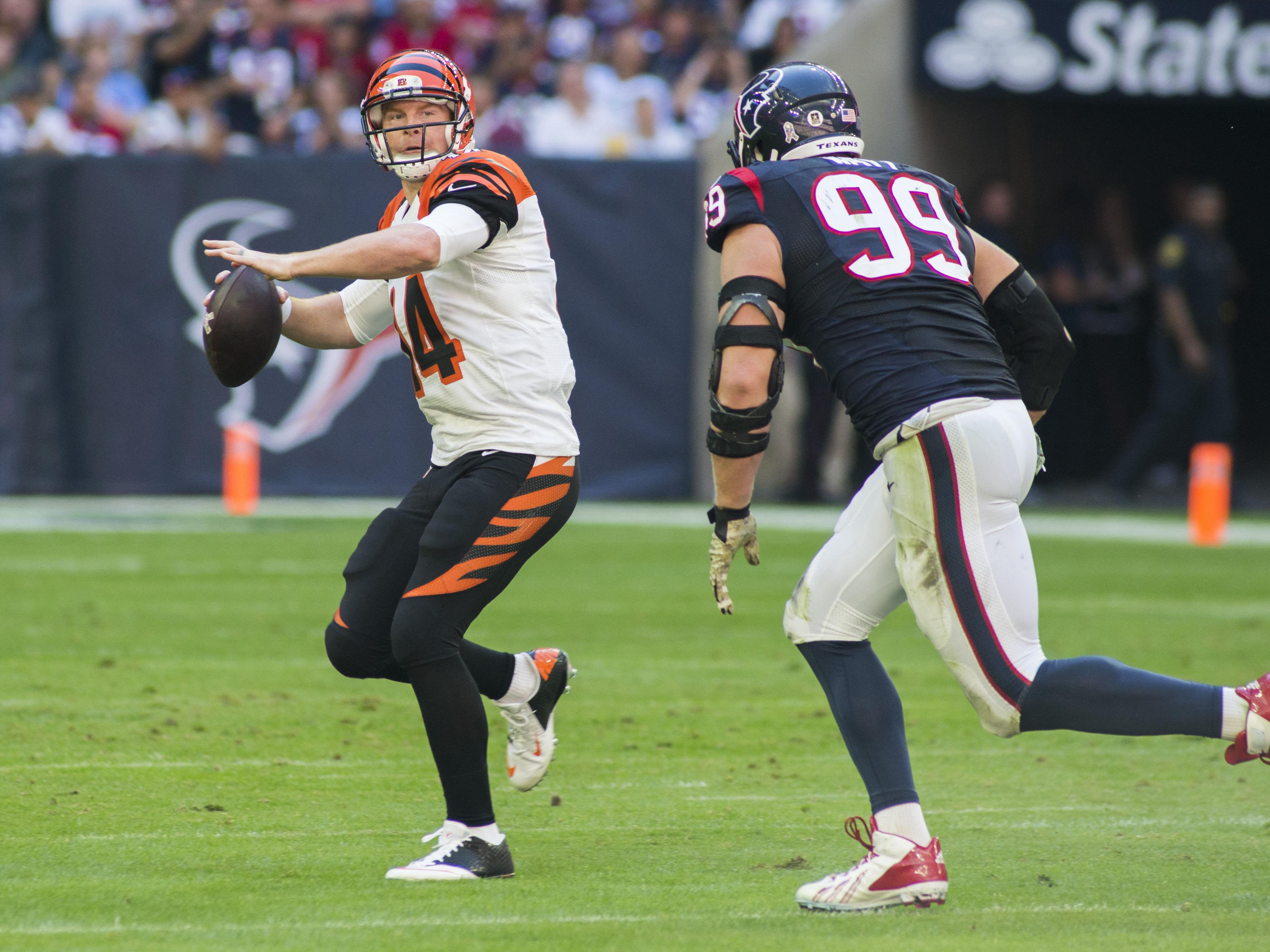 Dalton has tough day, Bengals lose 31-10 to Texans - The San Diego