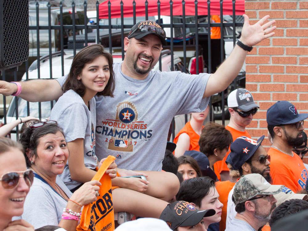 1 million reasons to love the Astros: Orange crush stirs up wild, wonderful  celebration at epic World Series parade - CultureMap Houston